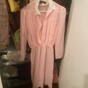 Vintage satin slip dress